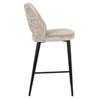Tabouret de comptoir Tabitha trendy nature fire retardant