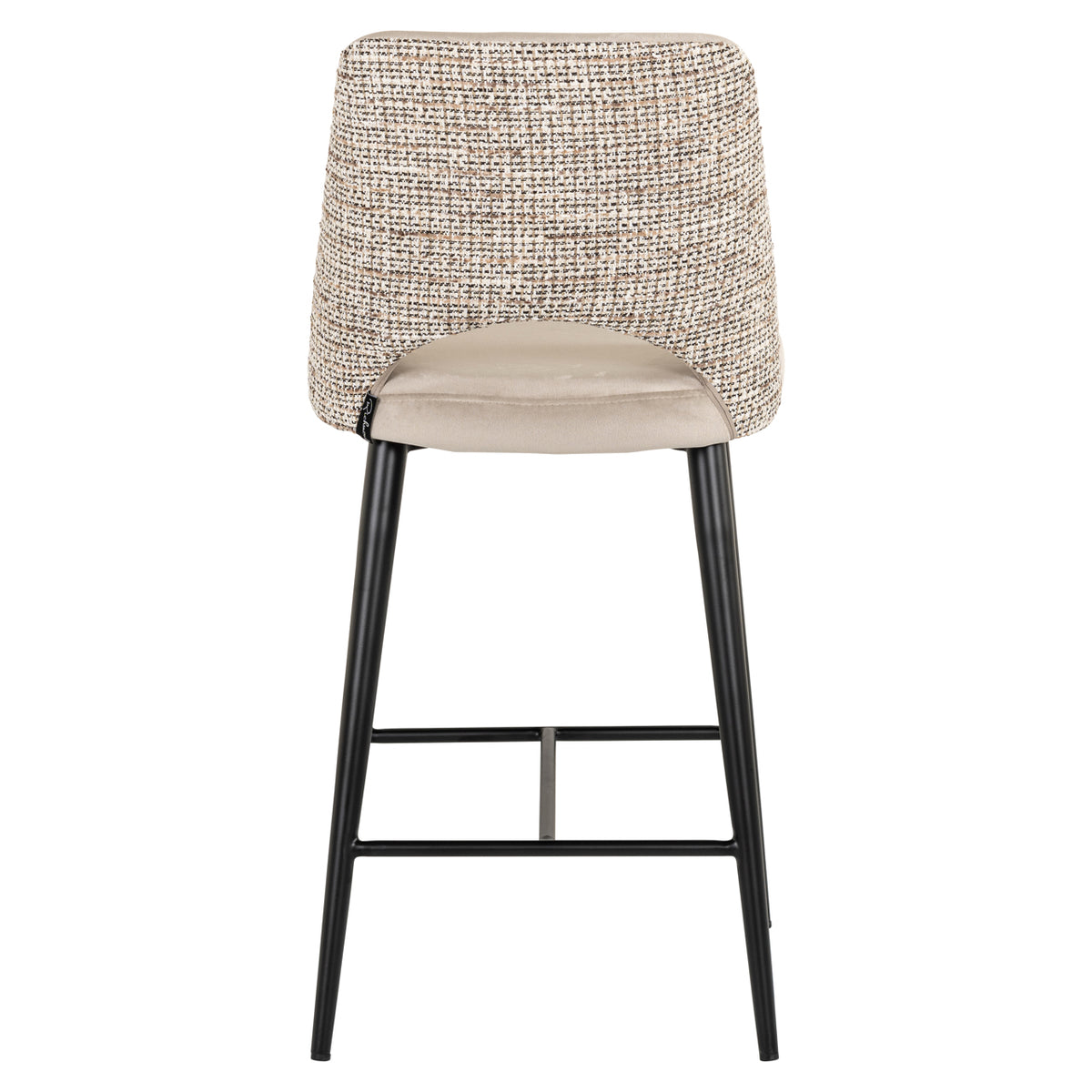 Tabouret de comptoir Tabitha trendy nature fire retardant