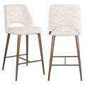 Tabouret de comptoir Delphine lovely cream