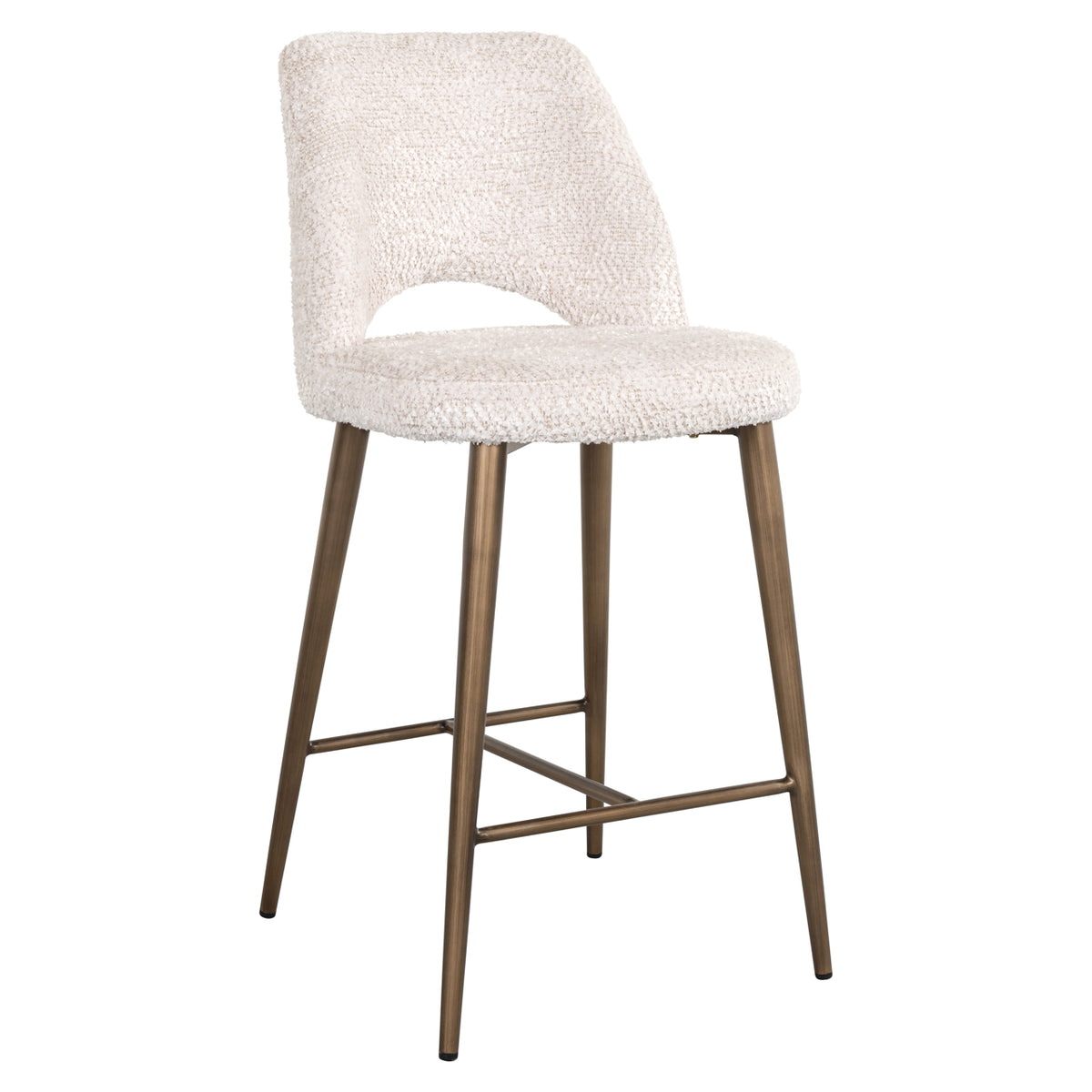 Tabouret de comptoir Delphine lovely cream