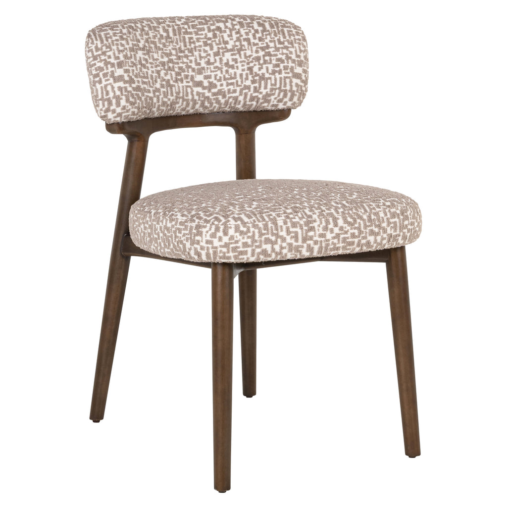 Chaise de salle à manger Basker natural geo (Set of 2)