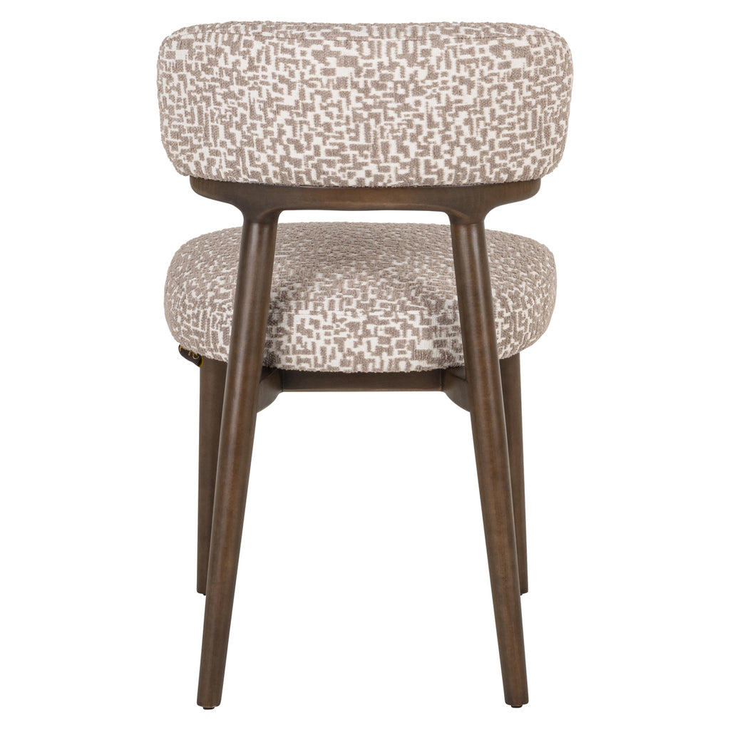 Chaise de salle à manger Basker natural geo (Set of 2)