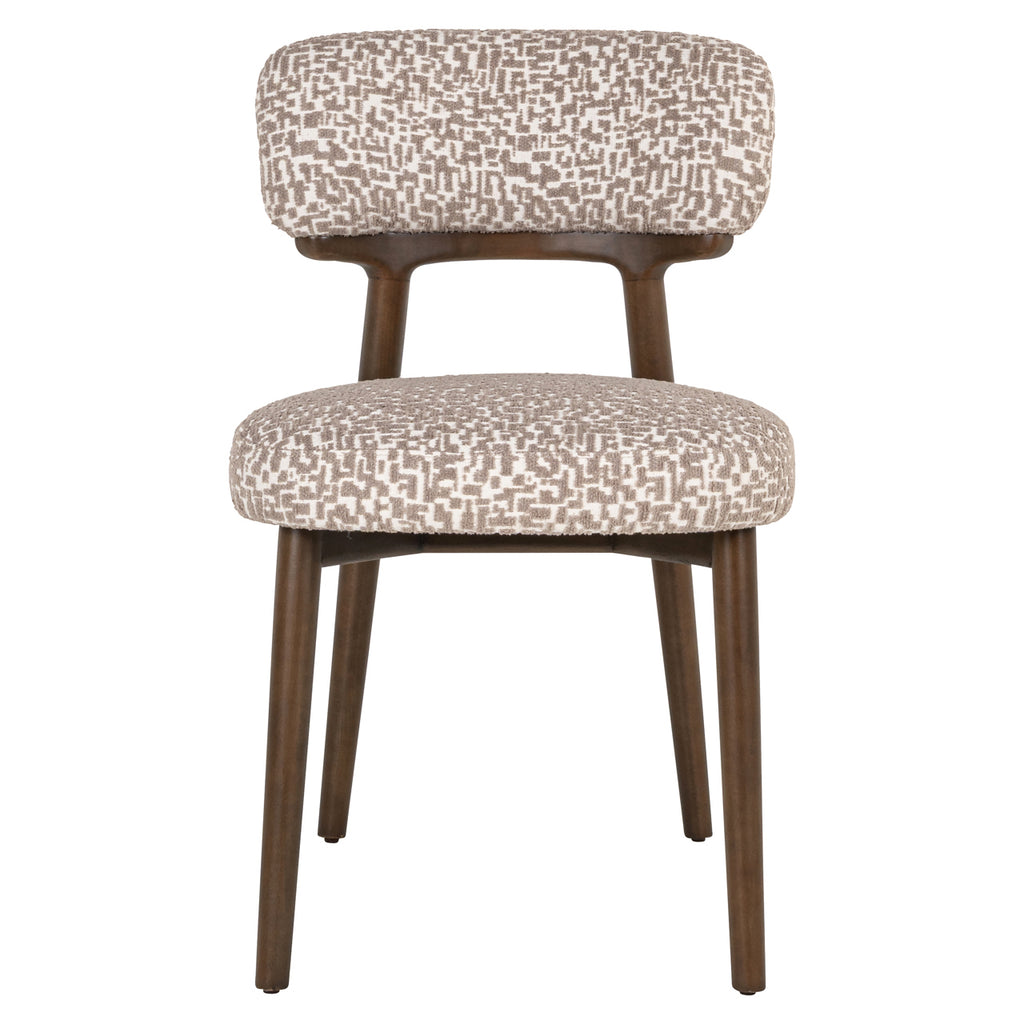 Chaise de salle à manger Basker natural geo (Set of 2)