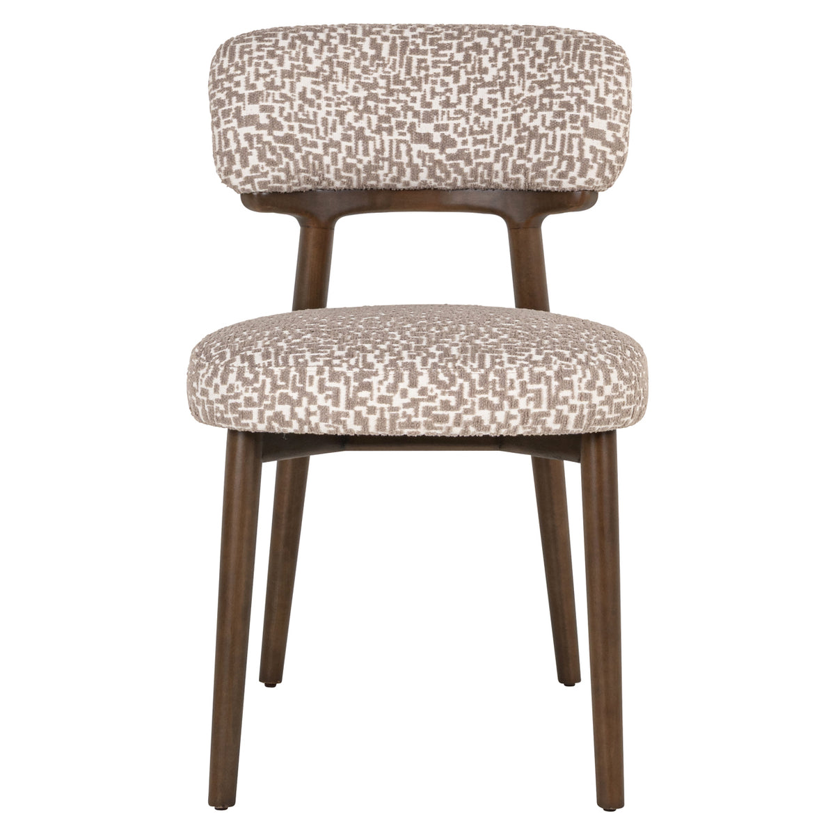 Chaise de salle à manger Basker natural geo (Set of 2)