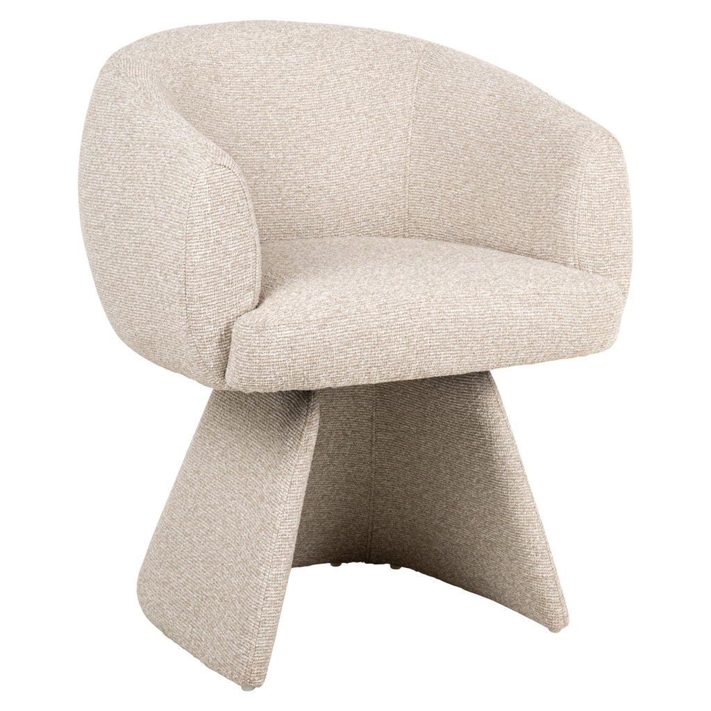 Chaise de salle à manger Quiriro biscotti swivel
