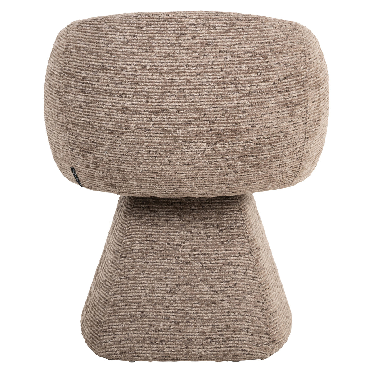 Chaise de salle à manger Quiriro mocca linear swivel