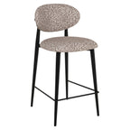 Tabouret de comptoir Dantes natural geo fire retardant
