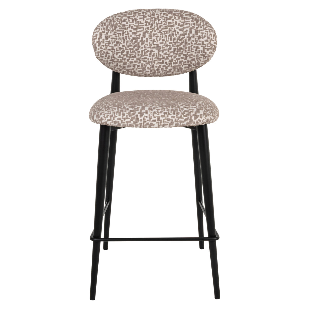Tabouret de comptoir Dantes natural geo fire retardant