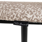 Tabouret de comptoir Dantes natural geo fire retardant