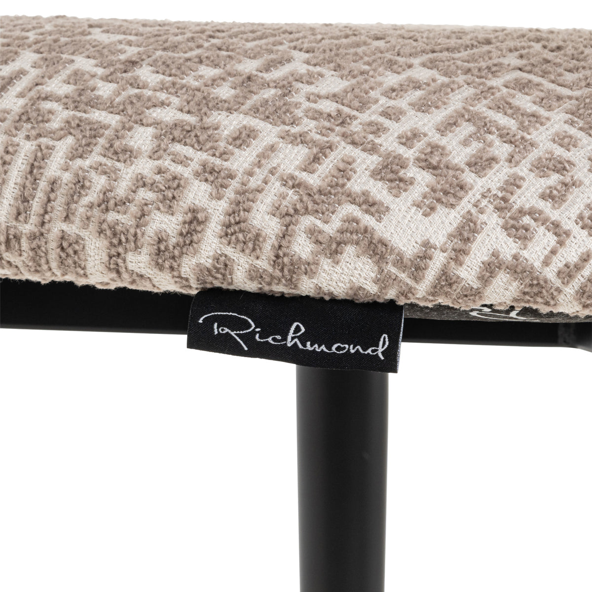 Tabouret de comptoir Dantes natural geo fire retardant