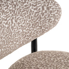 Tabouret de comptoir Dantes natural geo fire retardant