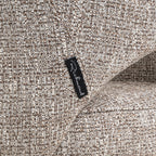 Chaise de salle à manger Ginerva earth tweed swivel