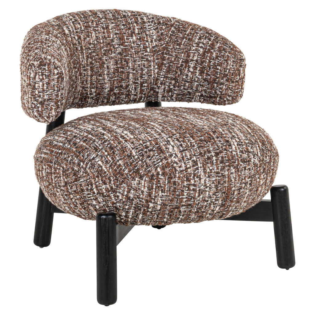 Fauteuil lounge Ornella hazel