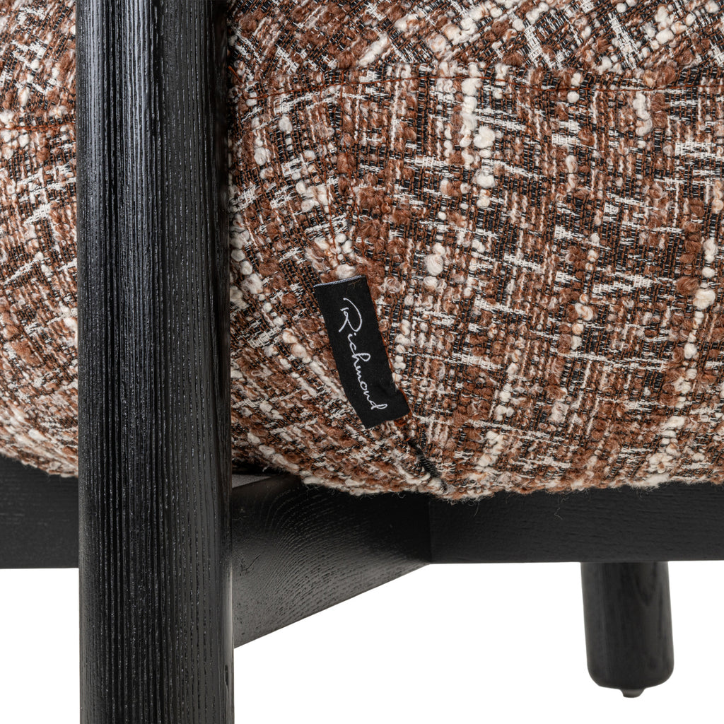 Fauteuil lounge Ornella hazel