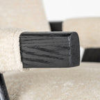 Chaise de salle à manger Cooper white chenille