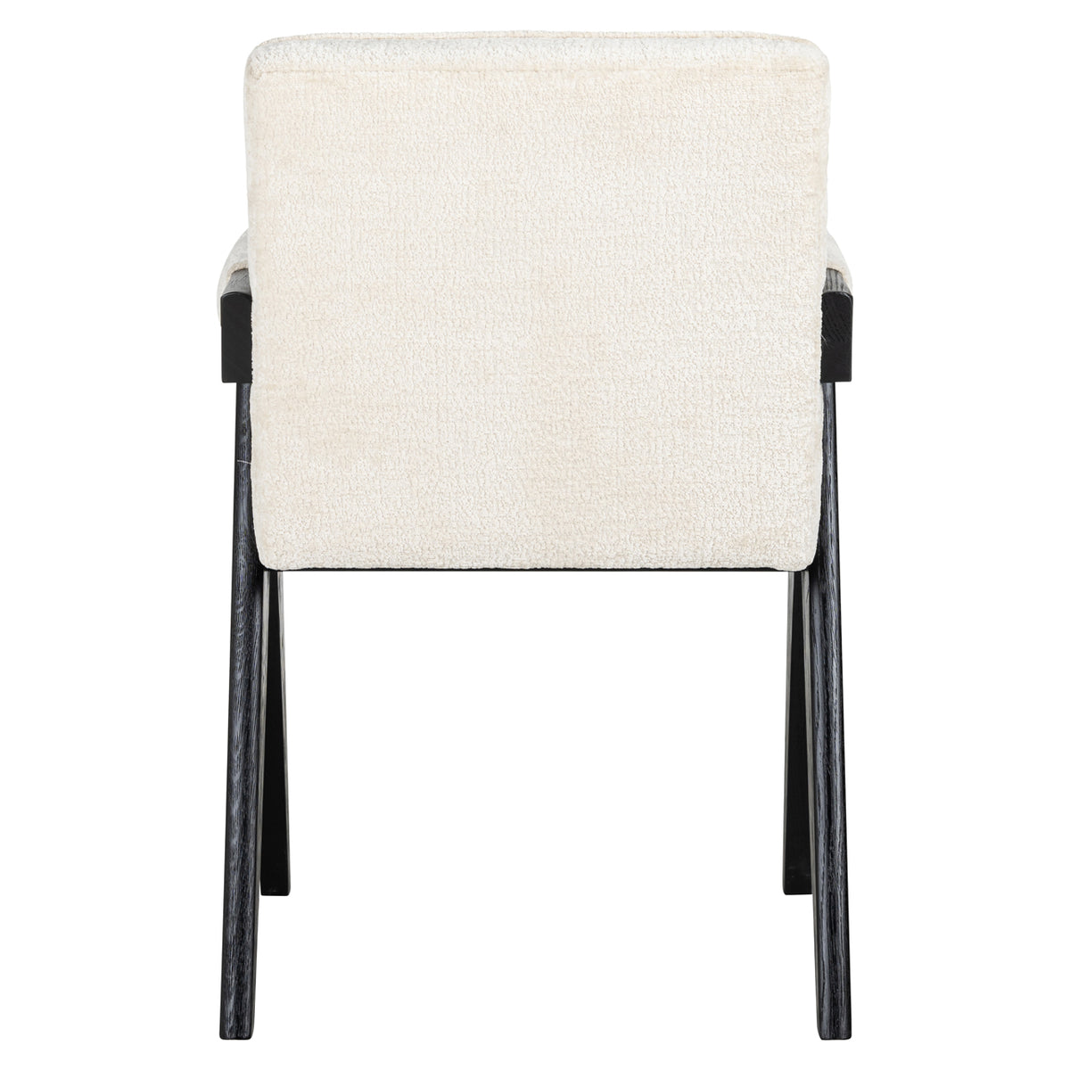 Chaise de salle à manger Cooper white chenille