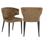 Chaise de salle à manger Taylor brandy fusion fire retardant