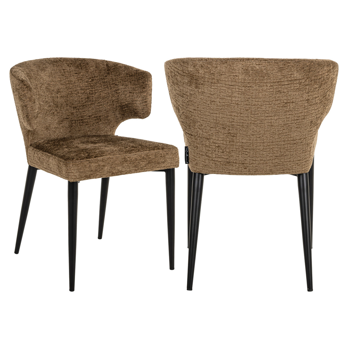 Chaise de salle à manger Taylor brandy fusion fire retardant