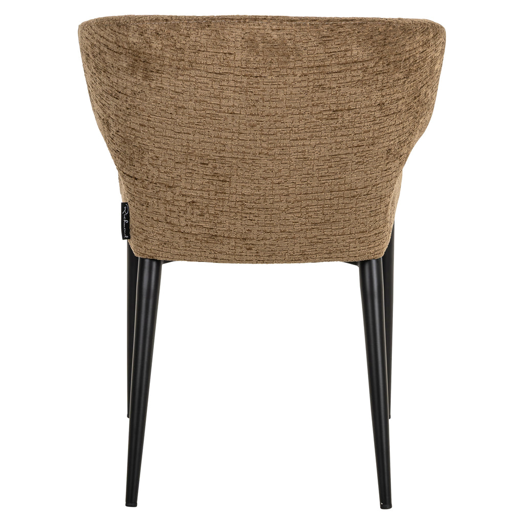 Chaise de salle à manger Taylor brandy fusion fire retardant