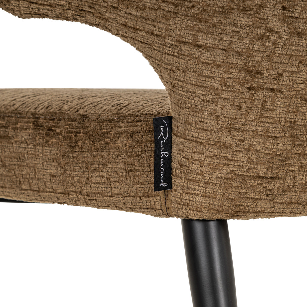 Chaise de salle à manger Taylor brandy fusion fire retardant