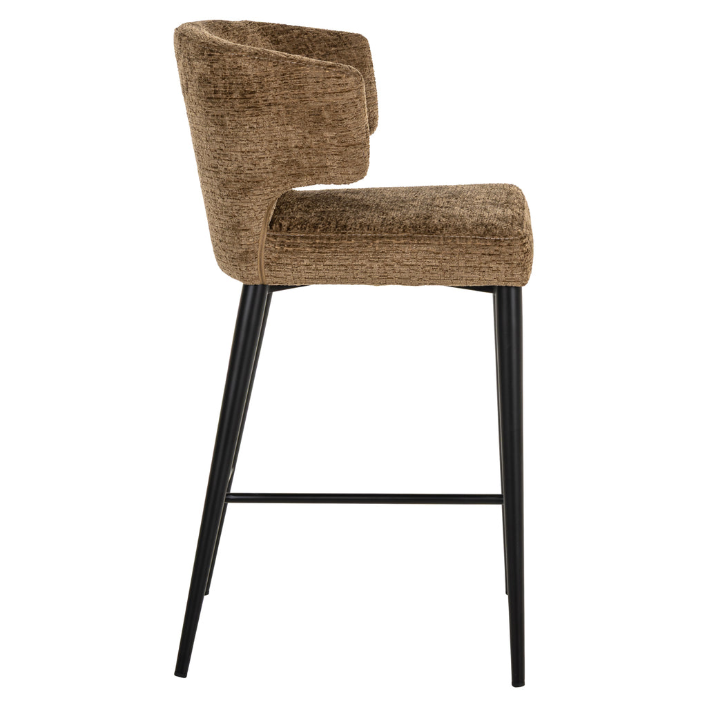 Tabouret de comptoir Taylor brandy fusion fire retardant