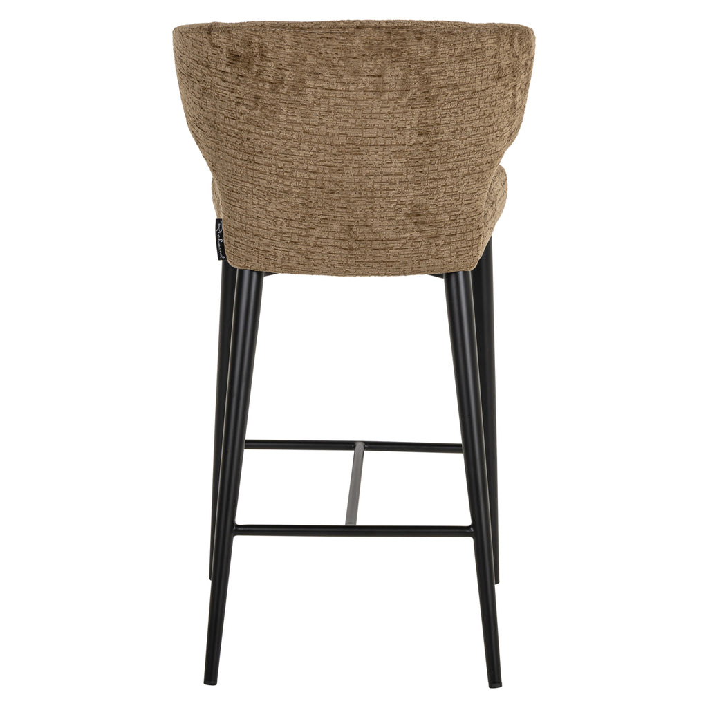 Tabouret de comptoir Taylor brandy fusion fire retardant