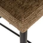 Tabouret de comptoir Taylor brandy fusion fire retardant
