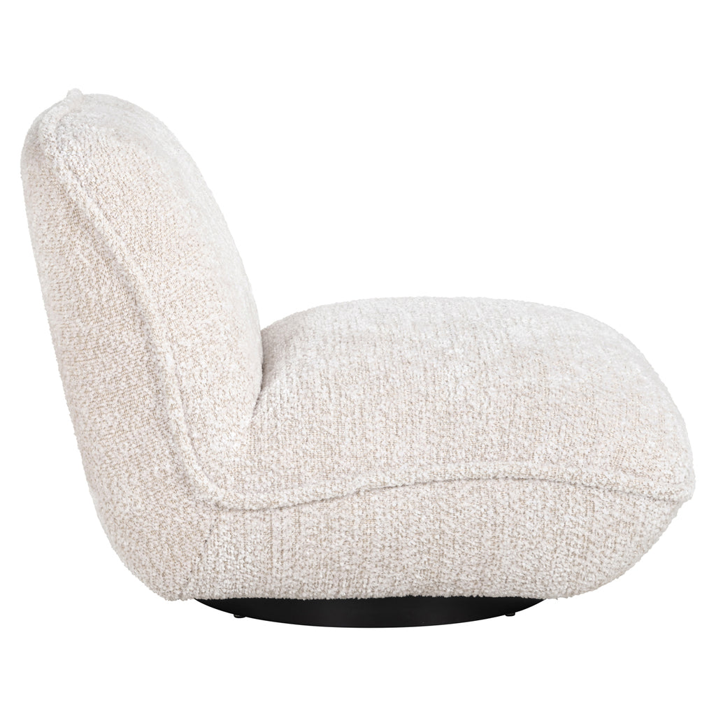 Fauteuil lounge Ophelia lovely cream