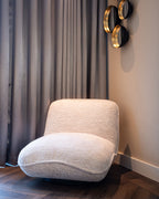 Fauteuil lounge Ophelia lovely cream