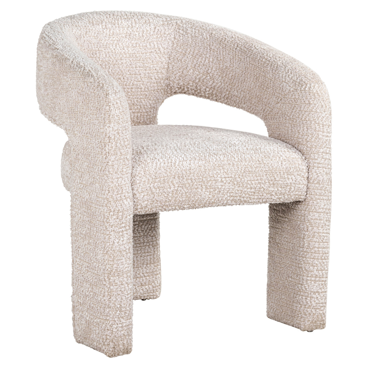 Chaise de salle à manger Belle lovely cream fire retardant