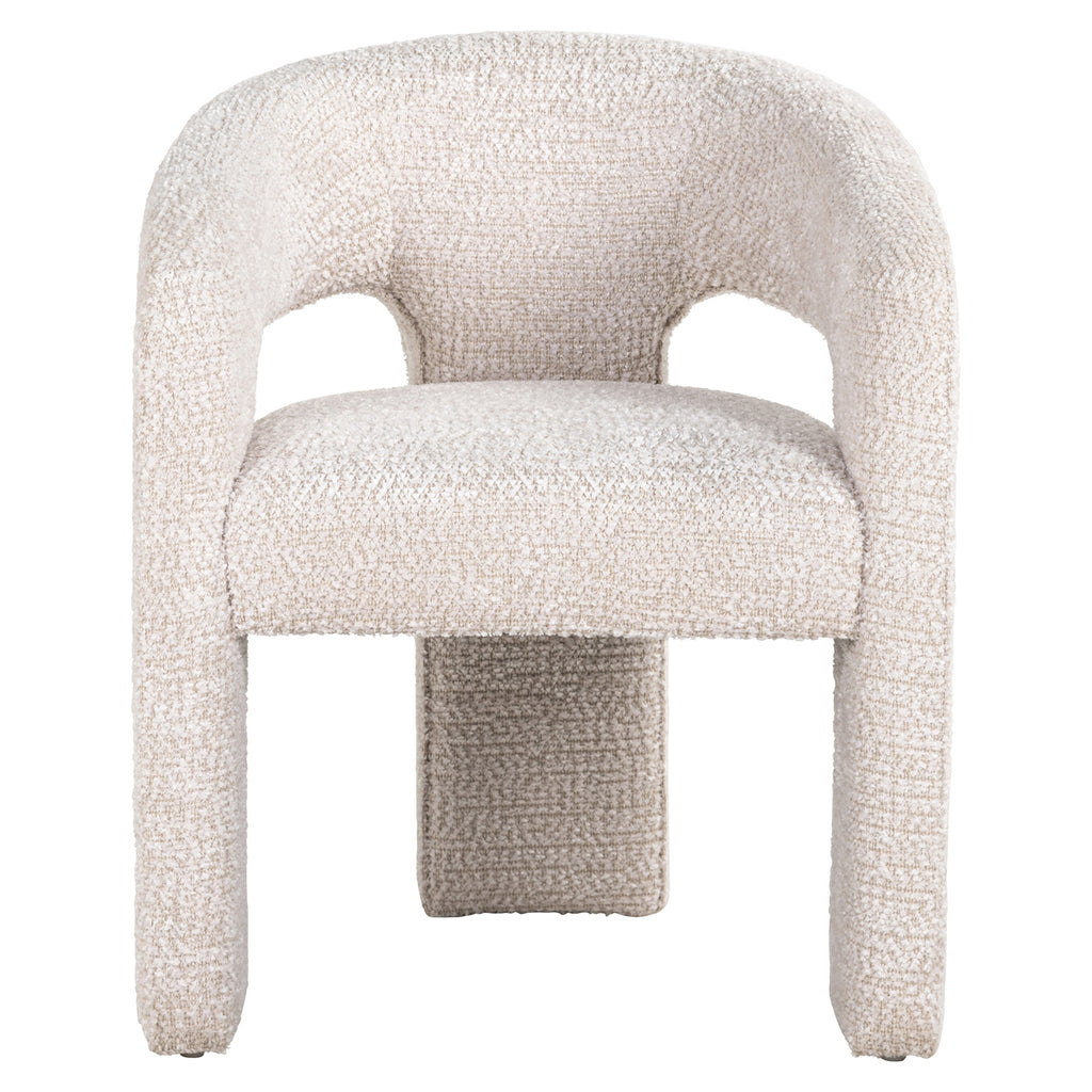 Chaise de salle à manger Belle lovely cream fire retardant