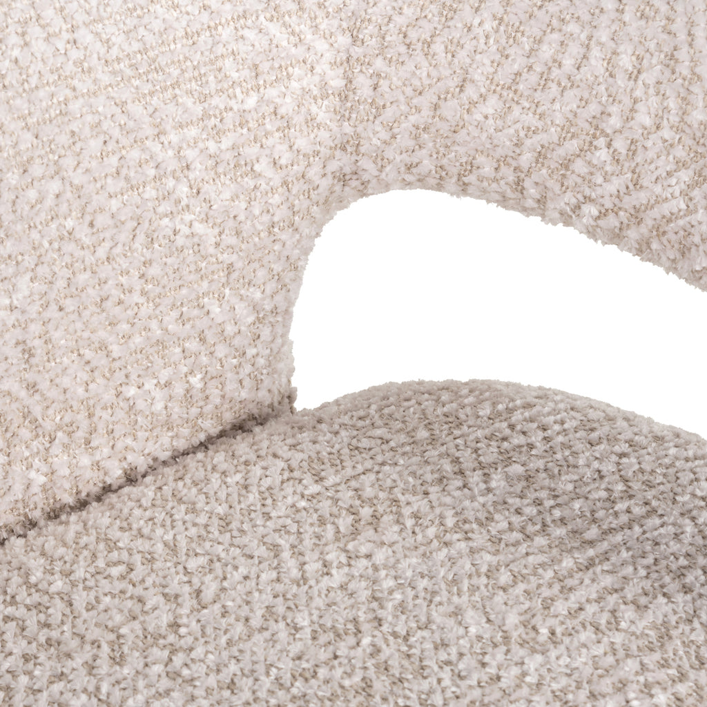 Chaise de salle à manger Belle lovely cream fire retardant