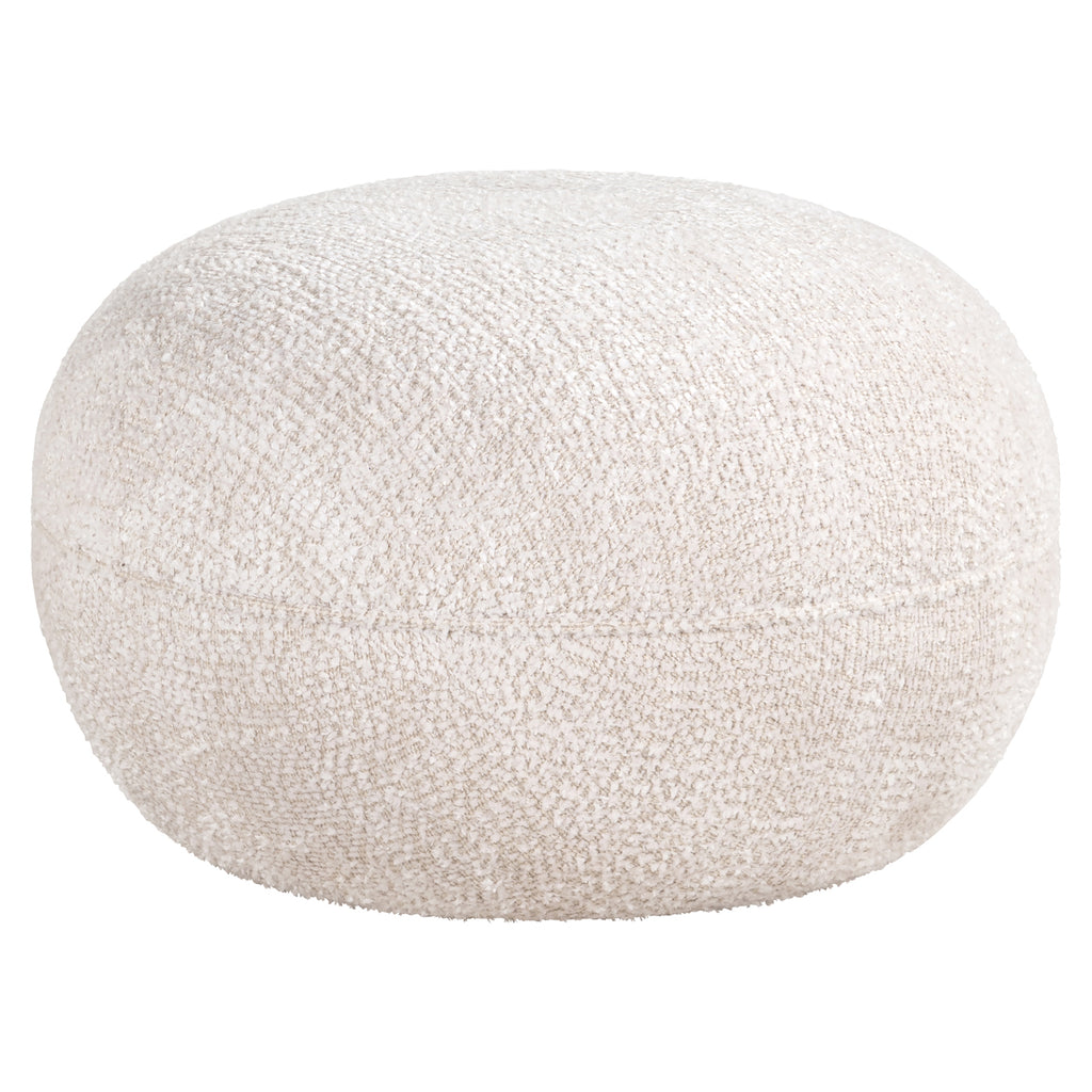 Pouf & repose-pieds Jace lovely cream