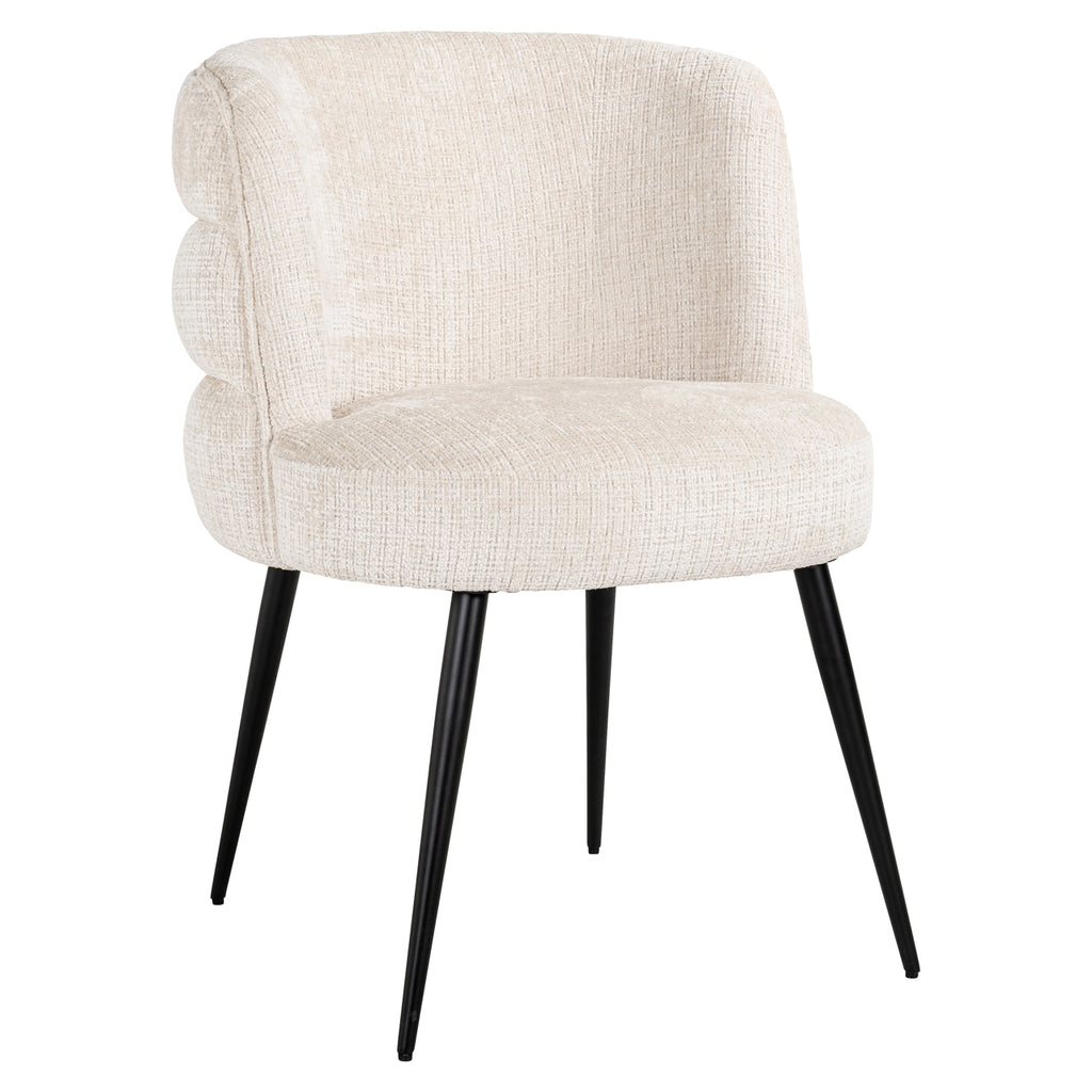 Chaise de salle à manger Stella niagara beige fire retardant