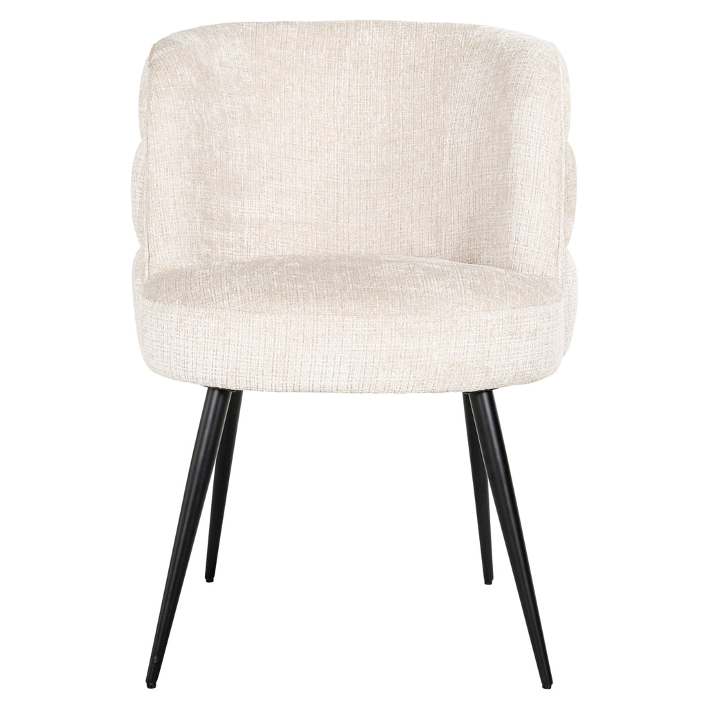 Chaise de salle à manger Stella niagara beige fire retardant