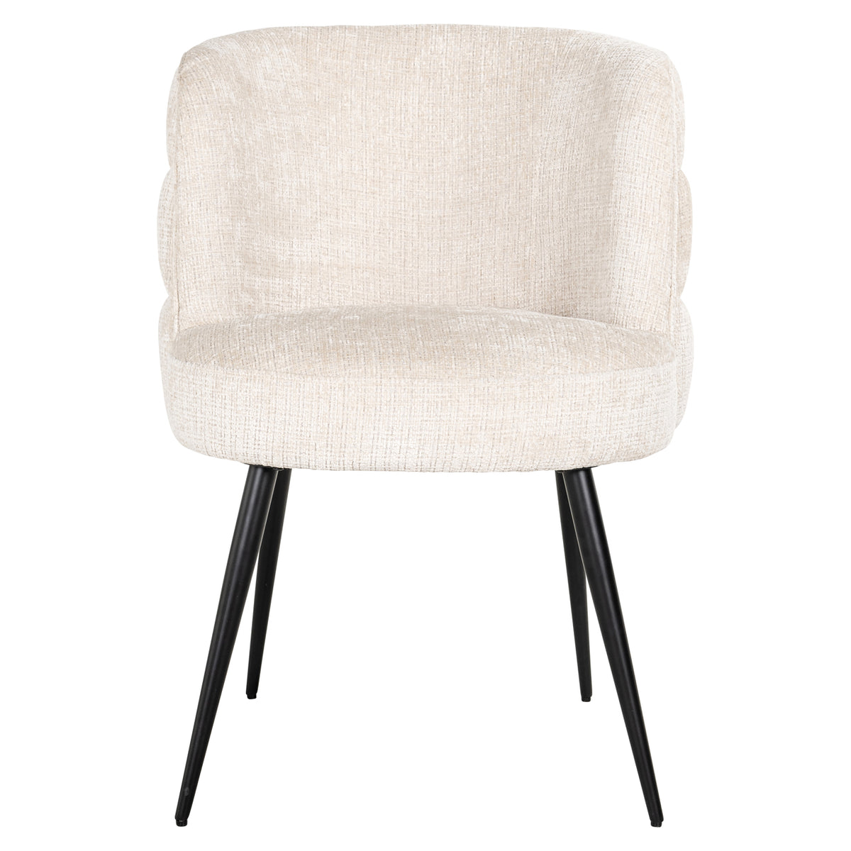 Chaise de salle à manger Stella niagara beige fire retardant
