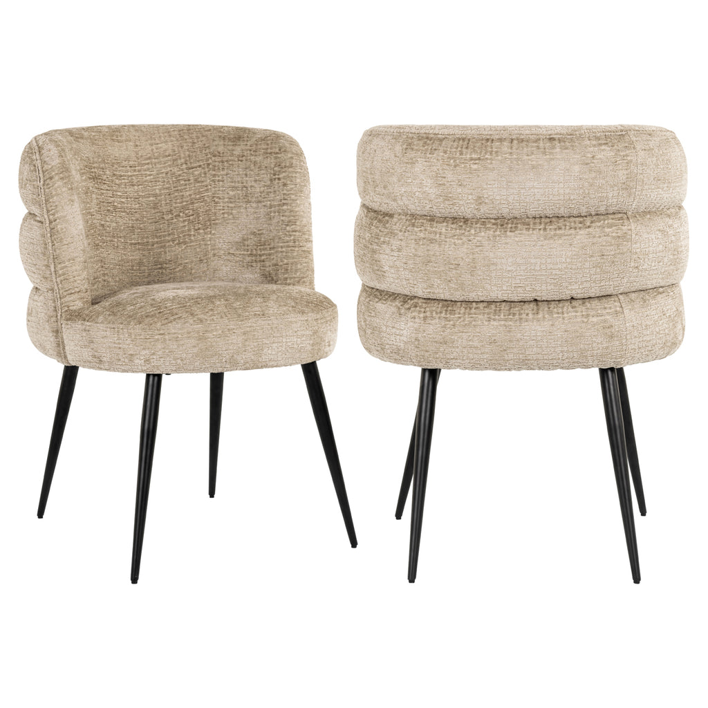 Chaise de salle à manger Stella desert fusion fire retardant