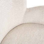 Chaise de salle à manger Amber cream fusion fire retardant