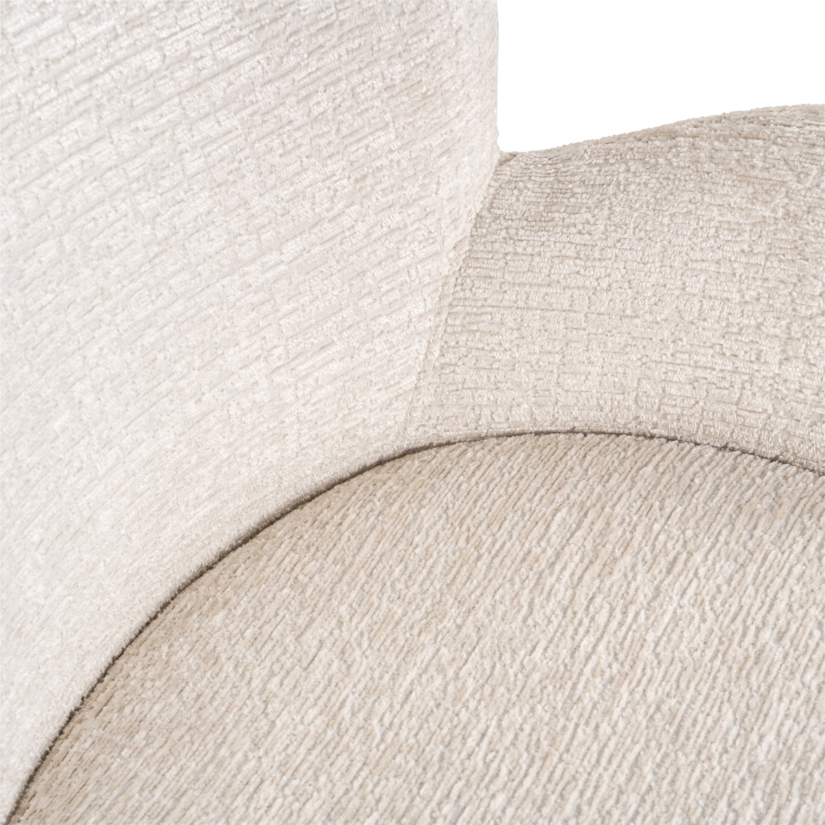 Chaise de salle à manger Amber cream fusion fire retardant