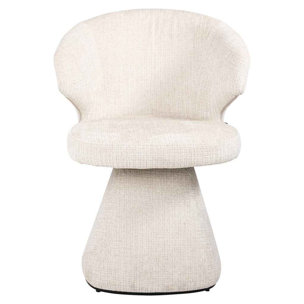 Chaise de salle à manger Gatsbi niagara beige fire retardant