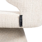 Chaise de salle à manger Gatsbi niagara beige fire retardant