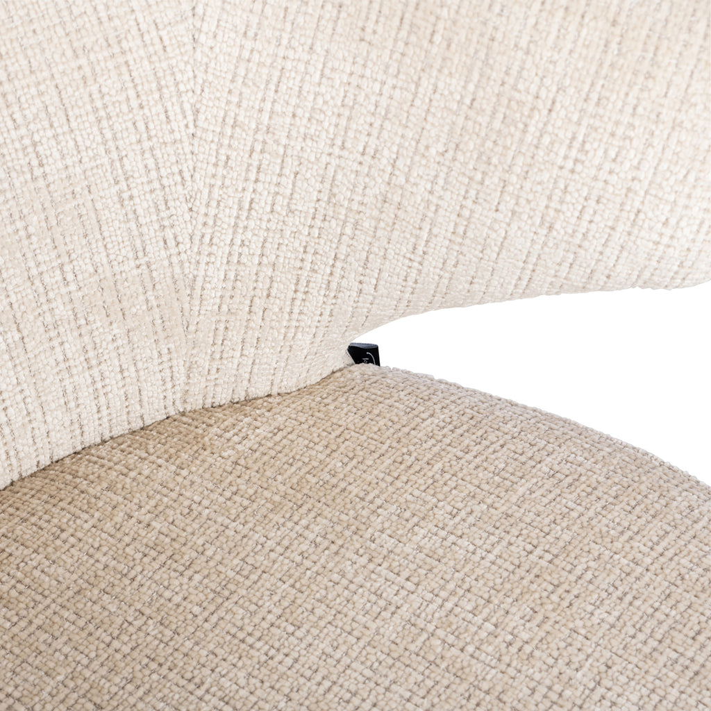 Chaise de salle à manger Gatsbi niagara beige fire retardant