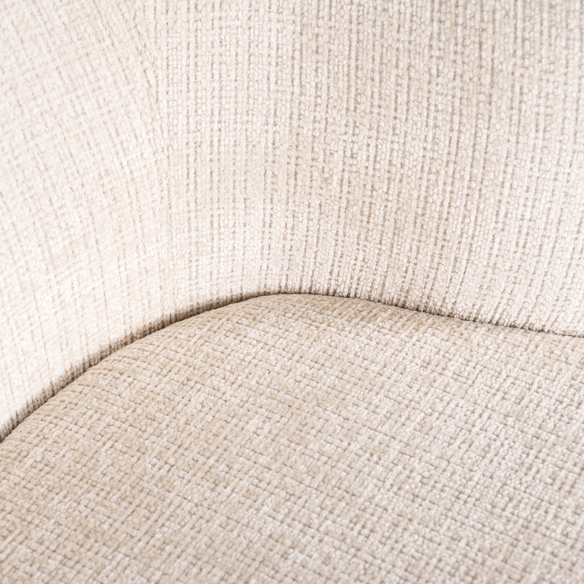 Chaise de salle à manger Cheyenne niagara beige swivel