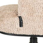 Chaise de salle à manger Cheyenne lovely beige swivel