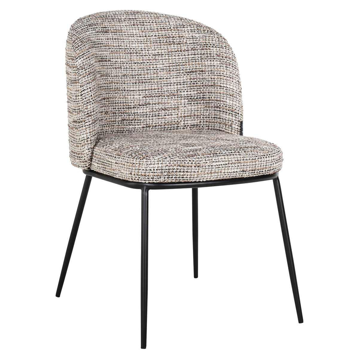 Chaise de salle à manger Elvi trendy nature fire retardant (Set of 2)