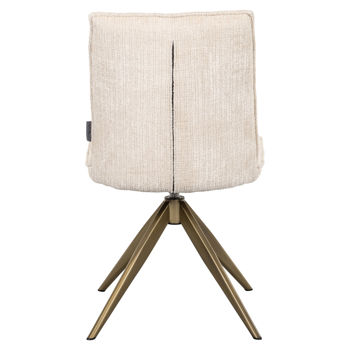 Chaise de salle à manger Dakota niagara beige swivel