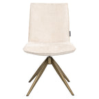 Chaise de salle à manger Dakota niagara beige swivel