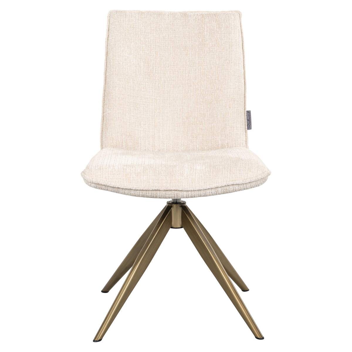 Chaise de salle à manger Dakota niagara beige swivel