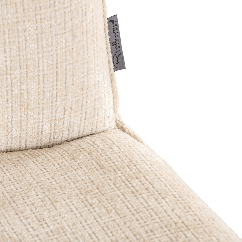 Chaise de salle à manger Dakota niagara beige swivel