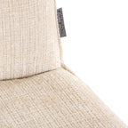 Chaise de salle à manger Dakota niagara beige swivel